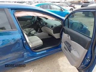 2014 Honda Civic Sedan LX with VIN 2HGFB2F54EH514327, listed as a IAAI auction lot 41781065 with 181,055 mi miles. Bid and sale history available at carsss.com. Image 5.