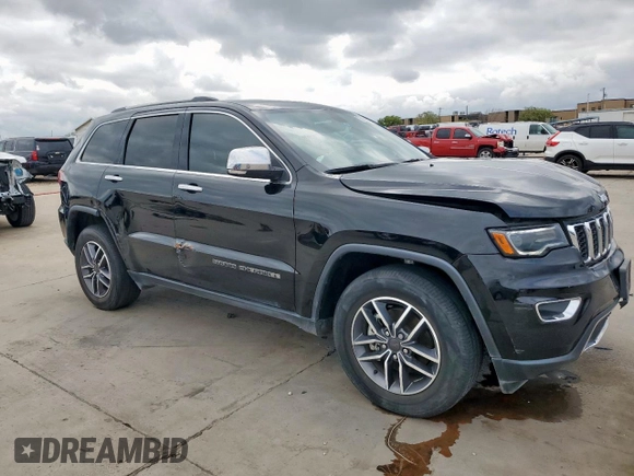 2020 Jeep Grand Cherokee Limited with VIN 1C4RJEBG9LC295453, listed as a Copart auction lot 50523005 with 36,891 mi miles and Salvage Title. Bid and sale history available at DreamBid. Image 4.