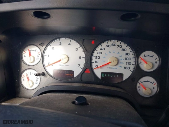 2003 Dodge Ram 1500 ST with VIN 1D7HU18DX3J617432, listed as a IAAI auction lot 41917313 with 153,409 mi miles. Bid and sale history available at carsss.com. Image 7.