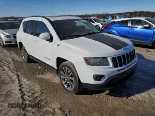 2016 Jeep Compass High Altitude Edition with VIN 1C4NJDEB5GD708445, listed as a Copart auction lot 41984955 with 104,285 mi miles and Salvage Title. Bid and sale history available at carsss.com. Image 4.