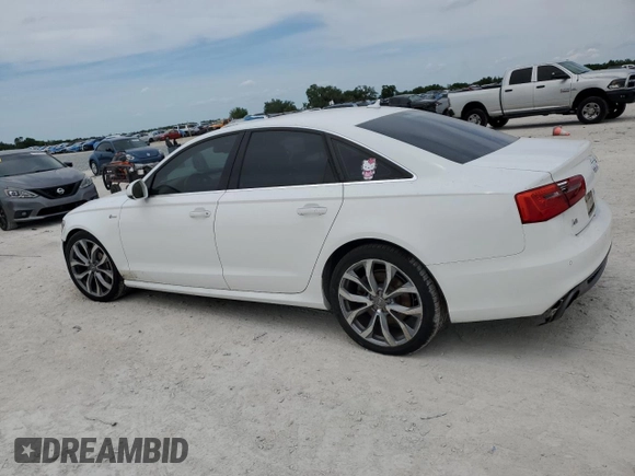 2013 Audi A6 3.0T Prestige with VIN WAUHGAFC4DN087090, listed as a Copart auction lot 50656785 with 194,403 mi miles and Clean Title. Bid and sale history available at carsss.com. Image 2.