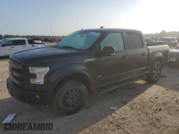 2015 Ford F-150 XL with VIN 1FTEW1CG4FKD08546, listed as a Copart auction lot 55944185 with 140,050 mi miles and Salvage title. Bid and sale history available at DreamBid. Image 1.