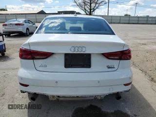 2017 Audi A3 Sedan Premium Plus with VIN WAUJ8GFF7H1006110, listed as a Copart auction lot 57037504 with 176,660 mi miles and Salvage Title. Bid and sale history available at carsss.com. Image 6.