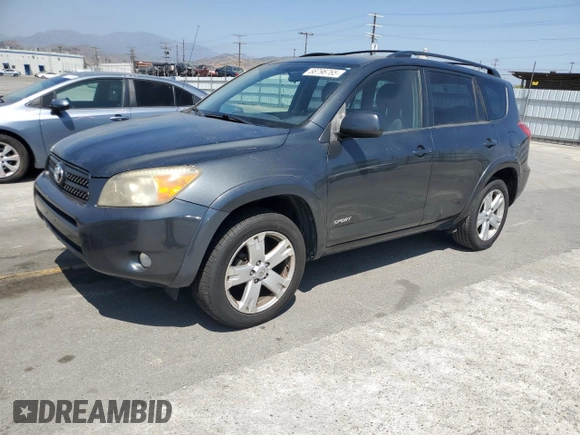 2008 Toyota RAV4 Sport with VIN JTMZD32V185111595, listed as a Copart auction lot 58796765 with 242,976 mi miles and Clean title. Bid and sale history available at DreamBid. Image 1.