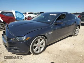 2018 Jaguar XE 25t Premium with VIN SAJAD4FXXJCP23120, listed as a Copart auction lot 47430615 with 64,335 mi miles and Salvage Title. Bid and sale history available at carsss.com. Image 1.