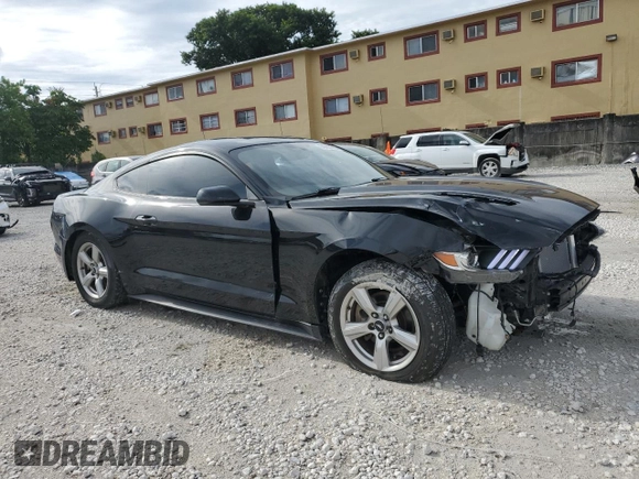 2017 Ford Mustang V6 with VIN 1FA6P8AM9H5286179, listed as a Copart auction lot 64785145 with 99,514 mi miles and Salvage title. Bid and sale history available at DreamBid. Image 4.