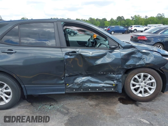 2020 Chevrolet Equinox LS with VIN 3GNAXHEV5LS669386, listed as a IAAI auction lot 41982257 with 65,093 mi miles and . Bid and sale history available at DreamBid. Image 6.