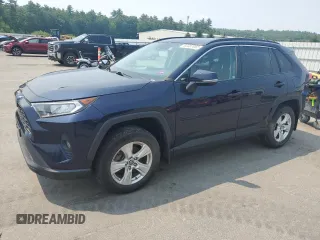 2019 Toyota RAV4 with VIN ME7796, listed as a Copart auction lot 63487955 with 39,466 mi miles and Salvage title. Bid and sale history available at DreamBid. Image 1.