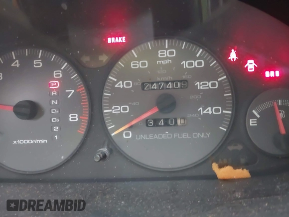 1996 Acura Integra LS with VIN JH4DB7657TS007946, listed as a IAAI auction lot 41524115 with 247,409 mi miles and . Bid and sale history available at DreamBid. Image 7.