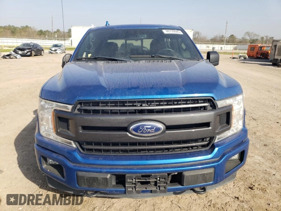 2018 Ford F-150 XL with VIN 1FTEW1EP7JKD68987, listed as a Copart auction lot 48730085 with 93,835 mi miles and Salvage Title. Bid and sale history available at carsss.com. Image 5.