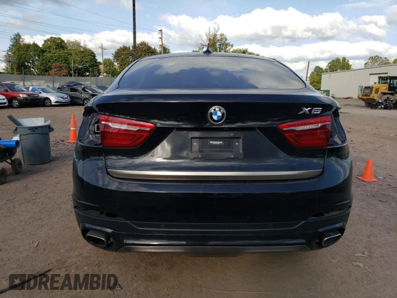 2019 BMW X6 xDrive35i with VIN 5UXKU2C57K0Z62913, listed as a Copart auction lot 70835223 with 56,985 mi miles. Bid and sale history available at carsss.com. Image 6.