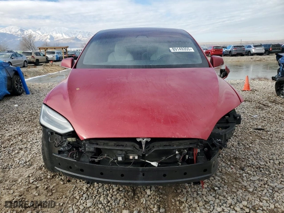 2019 Tesla Model X P100D with VIN 5YJXCBE44KF151456, listed as a Copart auction lot 89149355 with NaN miles and Salvage Title. Bid and sale history available at carsss.com. Image 5.