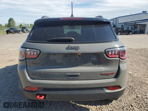 2022 Jeep Compass Trailhawk с VIN 3C4NJDDB6NT203698, выставлен на аукционе Copart как лот 62404365 с пробегом 15 340 миль миль и Списание • Salvage title. История ставок и продаж доступна на DreamBid. Изображение 6.
