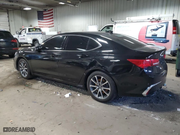 2019 Acura TLX with VIN 19UUB3F38KA004536, listed as a Copart auction lot 44371375 with 0 mi miles and Non Repairable. Bid and sale history available at carsss.com. Image 2.