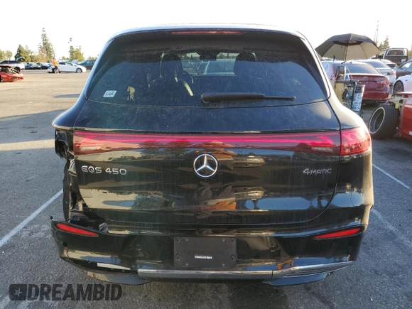 2023 Mercedes-Benz EQS 450 z VIN 4JGDM2EB6PA022693, wystawiony jako Copart lot #86565954 z przebiegiem 17 391 mil mil oraz Szkoda całkowita • Salvage title. Historia ofert i sprzedaży dostępna na DreamBid. Obrazek 6.