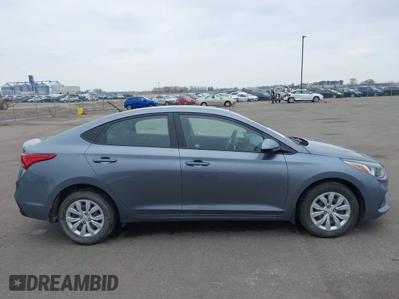 2020 Hyundai Accent SE with VIN 3KPC24A61LE096847, listed as a IAAI auction lot 41997351 with 48,214 mi miles. Bid and sale history available at carsss.com. Image 13.