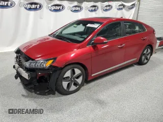2021 Hyundai Ioniq Limited z VIN KMHC05LC2MU254836, wystawiony jako Copart lot #64409905 z przebiegiem 113 209 mil mil oraz Czysty tytuł • Clean title. Historia ofert i sprzedaży dostępna na DreamBid. Obrazek 1.