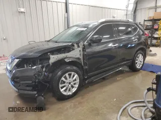 2018 Nissan Rogue SV with VIN KNMAT2MV3JP540464, listed as a Copart auction lot 46167135 with 90,639 mi miles and Salvage Title. Bid and sale history available at carsss.com. Image 1.