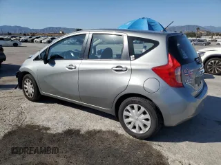 2015 Nissan Note S with VIN 3N1CE2CP4FL358297, listed as a Copart auction lot 59586475 with 53,252 mi miles and Salvage title. Bid and sale history available at DreamBid. Image 2.