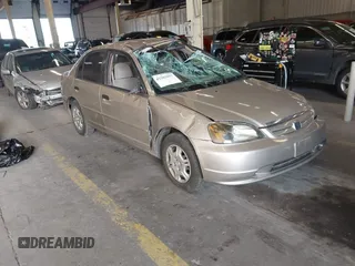 2001 Honda Civic LX z VIN 2HGES16571H556376, wystawiony jako IAAI lot #42203997 z przebiegiem 175 778 mil mil oraz . Historia ofert i sprzedaży dostępna na DreamBid. Obrazek 1.