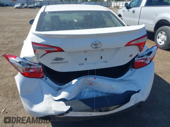 2016 Toyota Corolla L with VIN 2T1BURHEXGC487029, listed as a IAAI auction lot 42767508 with 200,878 mi miles and . Bid and sale history available at DreamBid. Image 6.