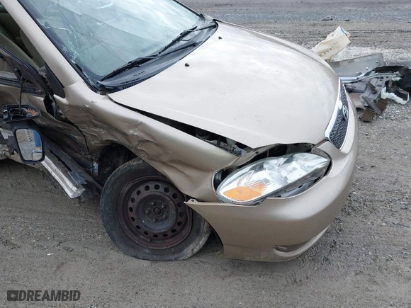 2008 Toyota Corolla CE with VIN 2T1BR32E88C878124, listed as a IAAI auction lot 41476724 with 198,569 mi miles. Bid and sale history available at carsss.com. Image 17.