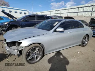 2017 Mercedes-Benz E-Class E 300 Luxury with VIN WDDZF4JB5HA036310, listed as a Copart auction lot 45744255 with 17,600 mi miles and Salvage Title. Bid and sale history available at carsss.com. Image 1.