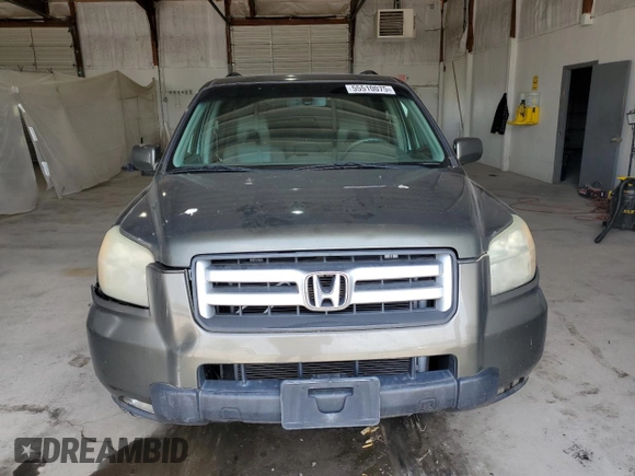 2006 Honda Pilot EX-L with VIN 5FNYF18636B003341, listed as a Copart auction lot 55510075 with 208,816 mi miles and Clean Title. Bid and sale history available at DreamBid. Image 5.