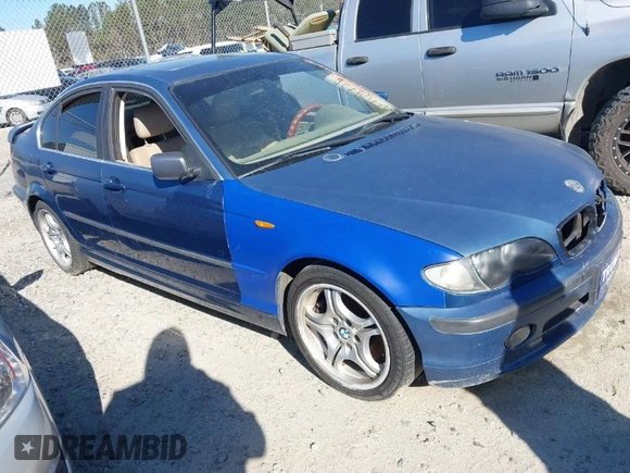 2002 BMW 3 Series 330i with VIN WBAEV53452KM02314, listed as a IAAI auction lot 41704725 with 219,502 mi miles and . Bid and sale history available at DreamBid. Image 1.