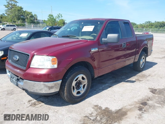 2005 Ford F-150 XLT with VIN 1FTRX12585KC59235, listed as a IAAI auction lot 42354258 with 181,823 mi miles and . Bid and sale history available at DreamBid. Image 2.