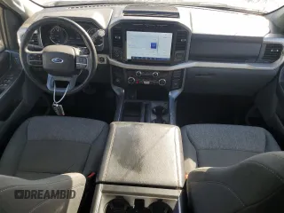2021 Ford F-150 XL with VIN 1FTFW1CD8MFB06471, listed as a Copart auction lot 46922515 with 44,790 mi miles and Salvage title. Bid and sale history available at DreamBid. Image 8.
