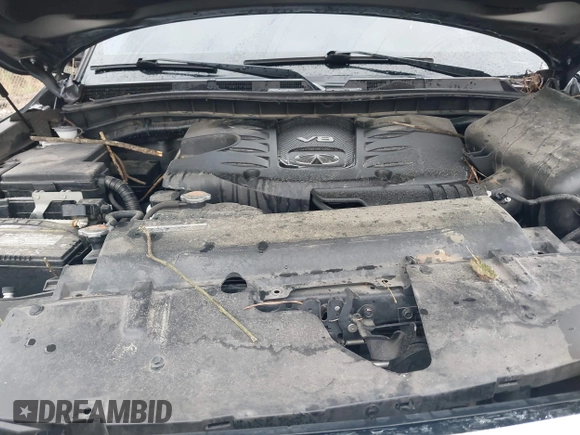 2018 Infiniti QX80 with VIN JN8AZ2NFXJ9664942, listed as a IAAI auction lot 41817171 with 126,294 mi miles. Bid and sale history available at carsss.com. Image 10.