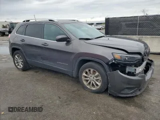 2021 Jeep Cherokee Latitude Plus with VIN 1C4PJLLB1MD155133, listed as a Copart auction lot 87655755 with 31,221 mi miles and Salvage title. Bid and sale history available at DreamBid. Image 4.