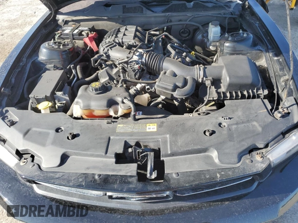 2012 Ford Mustang Premium with VIN 1ZVBP8AM4C5267344, listed as a Copart auction lot 58616155 with 118,484 mi miles and Salvage title. Bid and sale history available at DreamBid. Image 11.