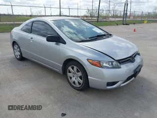 2006 Honda Civic Cpe LX with VIN 2HGFG12606H549720, listed as a IAAI auction lot 41824726 with 341,614 mi miles. Bid and sale history available at carsss.com. Image 1.