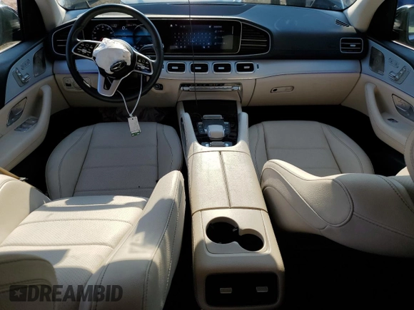 2022 Mercedes-Benz GLS 450 with VIN 4JGFF5KE5NA778063, listed as a Copart auction lot 73613114 with 15,666 mi miles and Salvage Title. Bid and sale history available at DreamBid. Image 8.