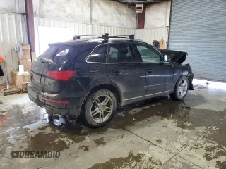 2014 Audi Q5 Premium Plus with VIN WA1LFAFP6EA098307, listed as a Copart auction lot 45463905 with Not provided miles and Salvage title. Bid and sale history available at DreamBid. Image 3.