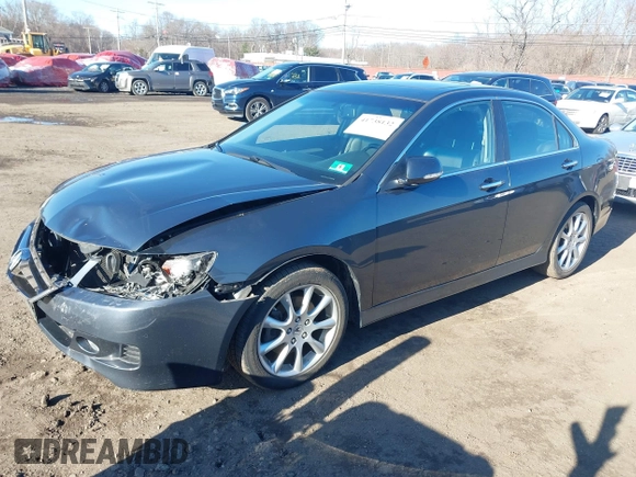 2008 Acura TSX Nav with VIN JH4CL96908C005450, listed as a IAAI auction lot 41738132 with 83,571 mi miles. Bid and sale history available at carsss.com. Image 2.