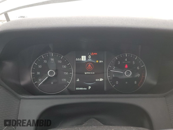 2020 Land Rover Range Rover Velar R-Dynamic S with VIN SALYK2EX6LA270985, listed as a Copart auction lot 47973395 with 55,466 mi miles and Salvage title. Bid and sale history available at DreamBid. Image 9.