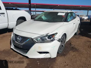 2018 Nissan Maxima SV with VIN 1N4AA6AP8JC386625, listed as a IAAI auction lot 41345154 with 44,441 mi miles and . Bid and sale history available at DreamBid. Image 6.
