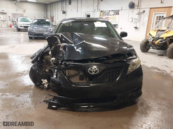 2009 Toyota Camry LE with VIN 4T1BK46K09U589927, listed as a IAAI auction lot 41823383 with 220,589 mi miles. Bid and sale history available at carsss.com. Image 13.