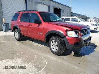 2007 Ford Explorer XLT with VIN 1FMEU73E57UB79712, listed as a Copart auction lot 48237395 with 142,609 mi miles and Salvage Title. Bid and sale history available at carsss.com. Image 4.