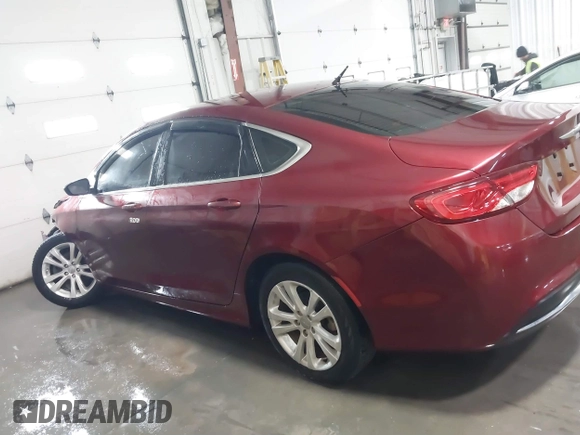 2015 Chrysler 200 Limited with VIN 1C3CCCAB7FN667315, listed as a IAAI auction lot 41256721 with 73,416 mi miles. Bid and sale history available at carsss.com. Image 14.
