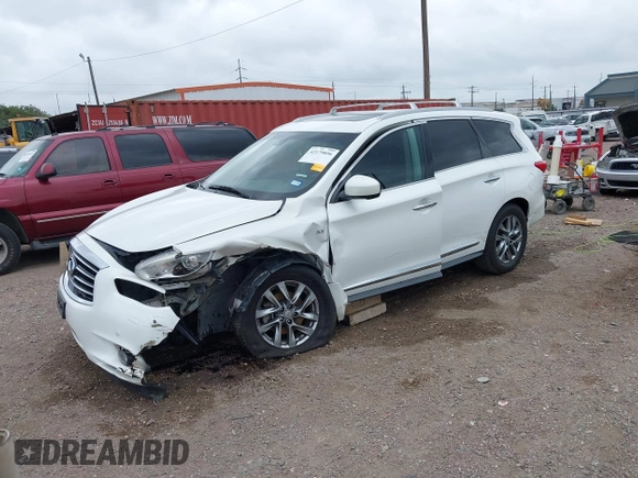 2014 Infiniti QX60 с VIN 5N1AL0MN3EC518669, выставлен на аукционе IAAI как лот 42179856 с пробегом 198 142 миль миль и . История ставок и продаж доступна на DreamBid. Изображение 17.