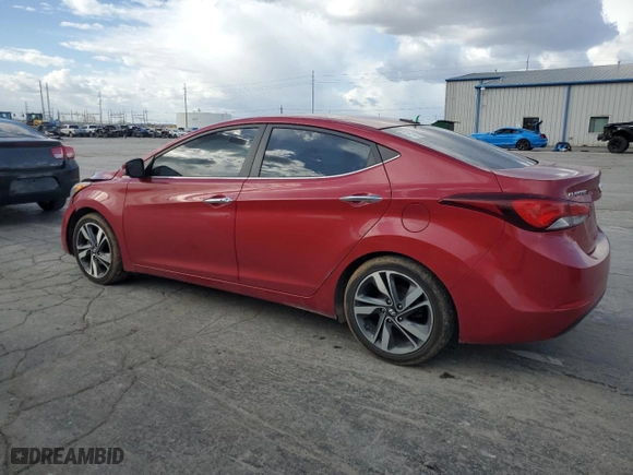 2014 Hyundai Elantra SE with VIN KMHDH4AE8EU169335, listed as a Copart auction lot 47669065 with 169,332 mi miles and Salvage Title. Bid and sale history available at carsss.com. Image 2.