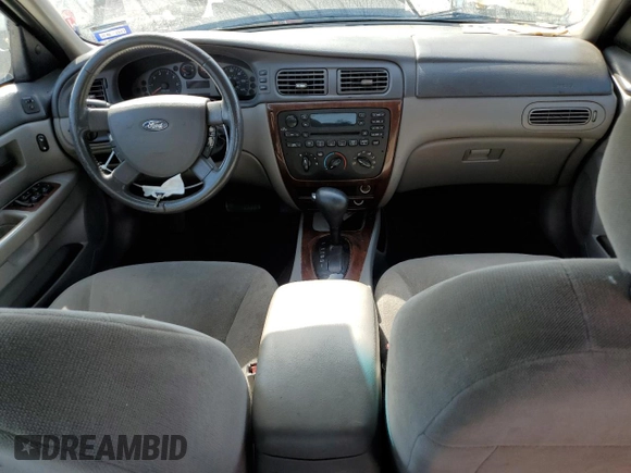 2007 Ford Taurus SEL with VIN 1FAFP56U27A183683, listed as a Copart auction lot 48707555 with Not Provided miles and Salvage Title. Bid and sale history available at DreamBid. Image 8.