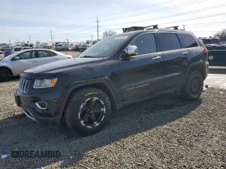 2014 Jeep Grand Cherokee Limited with VIN 1C4RJFBT7EC123900, listed as a Copart auction lot 48159885 with 181,433 mi miles and Salvage title. Bid and sale history available at DreamBid. Image 1.
