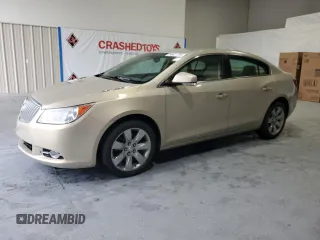 2012 Buick LaCrosse Premium 2 z VIN 1G4GF5E35CF199606, wystawiony jako Copart lot #56021295 z przebiegiem 98 071 mil mil oraz Szkoda całkowita • Salvage title. Historia ofert i sprzedaży dostępna na DreamBid. Obrazek 1.