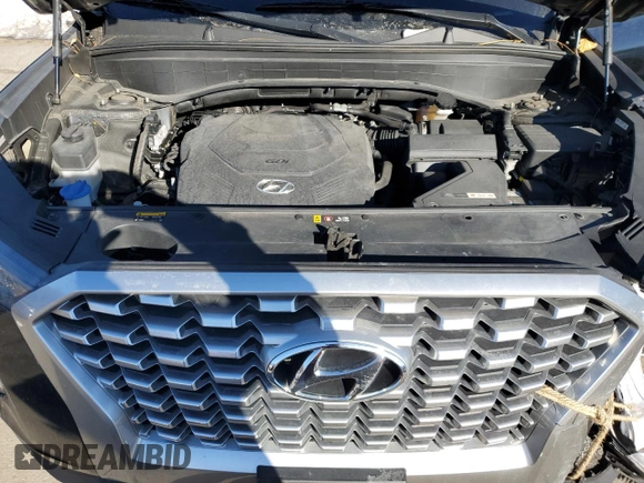 2020 Hyundai Palisade SE z VIN KM8R1DHE0LU118120, wystawiony jako Copart lot #42053695 z przebiegiem 105 871 mil mil oraz Szkoda całkowita • Salvage title. Historia ofert i sprzedaży dostępna na DreamBid. Obrazek 12.