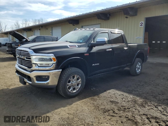 2019 Ram 2500 Laramie with VIN 3C6UR5FJ1KG534487, listed as a Copart auction lot 78360354 with 65,381 mi miles and Salvage Title. Bid and sale history available at carsss.com. Image 1.